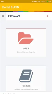 Portal E-ASN android App screenshot 0