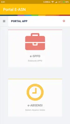 Portal E-ASN android App screenshot 2